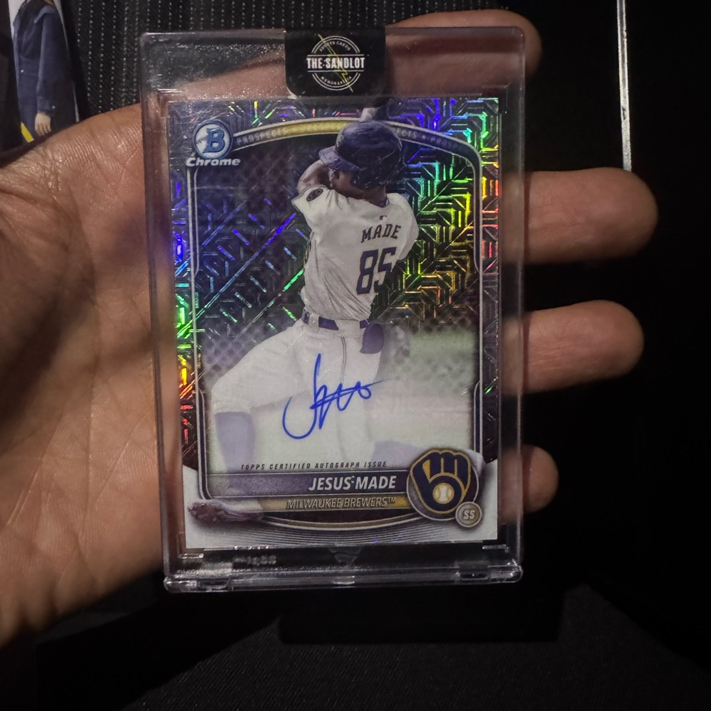 BOWMAN CHROME JESUS MADE AUTOGRAPH MOJO REFRACTOR ROOKIE RC MINT